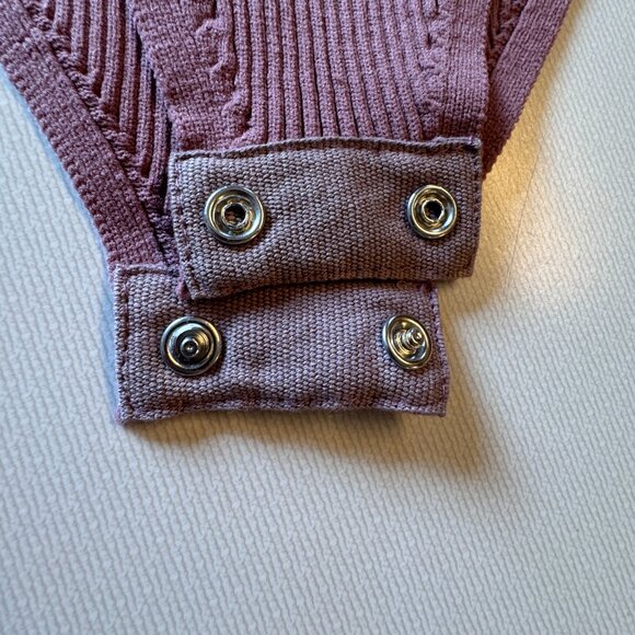 Wishlist Vici Use It or Lose It Ribbed Bodysuit Medium Pink Red Bean - Picture 3 of 9